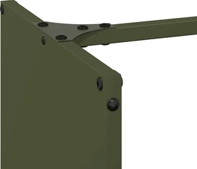 vidaXL Ράφι Καυσόξυλων 40x30x80 εκ. Χάλυβας ψυχρής έλασης