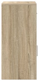 vidaXL Ντουλάπι Αποθήκευσης Sonoma Oak Sonoma Oak MDF Μεσαίο