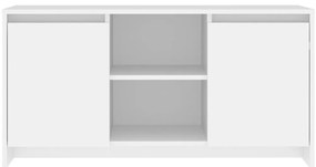 vidaXL Έπιπλο Τηλεόρασης Λευκό 102 x 37,5 x 52,5 εκ. από Επεξ. Ξύλο