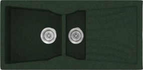 Sanitec Classic 329 (104×51) - Γρανιτένιος νεροχύτης - Granite GREEN