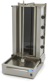 Kebab Grill - 4 Burners - 70kg Meat - Electric