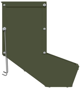 vidaXL Ταΐστρα Χαμστεριών Ελιά Πράσινη 12,5 x 26 x 28,5 εκ