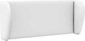 vidaXL Αυτί Κεφαλής Λευκό 40 x 23 x 6 εκ PVC