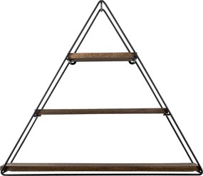 Wall Shelf Hyacinth Black
Walnut