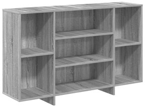 vidaXL Ντουλάπι Γκρι Sonoma 120x30x75 εκ. από Επεξεργ. Ξύλο