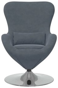 vidaXL Πολυθρόνες, Recliners & Καρέκλες Σκούρο γκρι Μέγεθος Μ