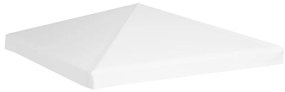 vidaXL Κάλυμμα για Κιόσκι Λευκό 3 x 3 μ. 270 γρ./μ²