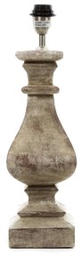 Artekko Camille Βάση Επιτραπέζιας Λάμπας Ξύλο/Μέταλλο (14x14x50)cm