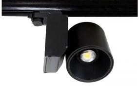 Σποτ Ράγας LED 34W Τριφασικό 3000K Φ10,6cm Miranda-G/S Interlight-14627-Αλουμίνιο 14627
