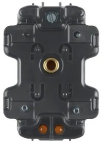 Λυχνία Διπλή LED Κομμυτατέρ Berker 1680 Hager-1680-Μαύρο 1680