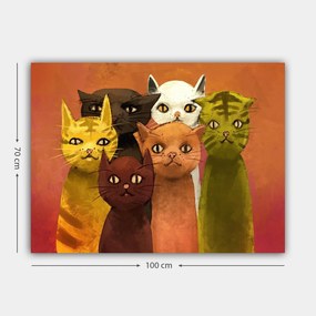 Decorative Canvas Painting 315384488_70100 Multicolor