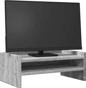 vidaXL Βάση Οθόνης Γκρι Sonoma 42x24x16 εκ. από Επεξεργασμένο Ξύλο