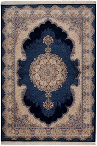 Χαλί Sarouk 19042 036 Blue-Multi Βιοκαρπέτ 200X290cm