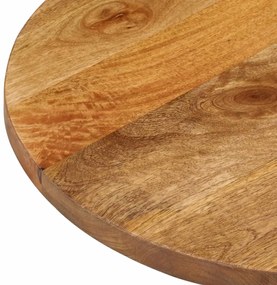 vidaXL Επιφάνεια Τραπεζιού Οβάλ 100x40x2,5 εκ. Μασίφ Ξύλο Μάνγκο