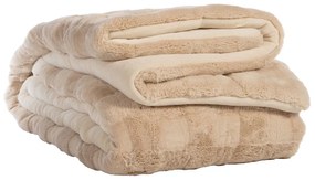 Κουβερτοπάπλωμα Υπέρδιπλο (220x240) Nef-Nef Homeware Wane Μπεζ