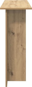 vidaXL Τραπέζι κονσόλας Artisan Δρυς 100 x 30 x 75 εκ