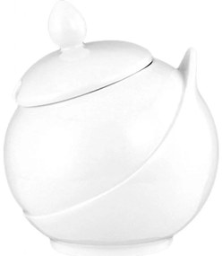 Βάζο Buffet Gourmet 001.656985K1 17,5x17,5x19,5cm White Espiel Πορσελάνη