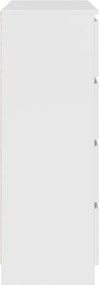 vidaXL Ντουλάπι Λευκό 100x35x99 εκ. Επεξεργασμένο Ξύλο