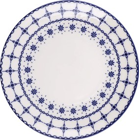 Dinner Set (24 Pieces) GBSATN24Y4R1614 White
Blue