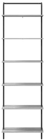 vidaXL Ράφι Βιβλίων Γκρι sonoma 60 x 24 x 203 εκ Επεξεργασμένο ξύλο