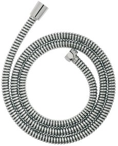Ferro W54 Σπιράλ Ντους 1,5m Ασημί PVC plastic