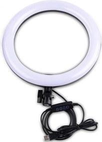 Φωτιστικό δαχτυλίδι USB LED 16 cm με ροοστάτη OEM