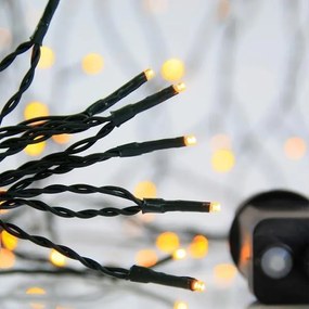 Magic Christmas Σειρά 300 Led Θερμό Λευκό Με 8 Προγράμματα 14.95m Πράσινο Καλώδιο IP44 600-11541