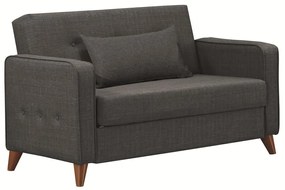 Καναπές Κρεβάτι Διθέσιος GABRIEL 2S Γκρι 146x79x81cm