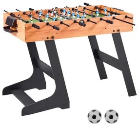 VEVOR 106 cm Folding Foosball Soccer Game Table Standard Size Table for Home