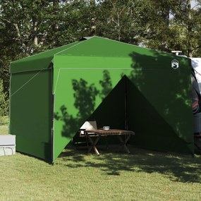 vidaXL Σκηνή Σκίασης Πράσινο 300 x 300 x 227 / 236 / 245 εκ Ύφασμα Oxford