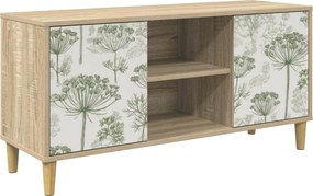 vidaXL Ντουλάπι TV GOTHA 102 x 33 x 50 εκ. Sonoma Επεξεργασμένο Ξύλο