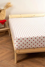 Stewehome Σεντόνι μονό από 100% βαμβάκι με απλή υφή 160x240 cm