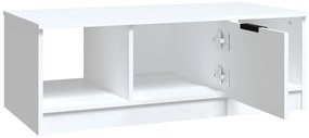 vidaXL Τραπεζάκι Σαλονιού Λευκό 102 x 50 x 36 εκ. Επεξεργασμένο Ξύλο