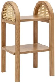 Τραπεζάκι Βοηθητικό Nala 141HWR1122 30x30x62cm Natural