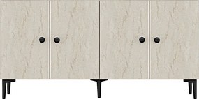Console Pella 150 - White, Travertine White
Travertine