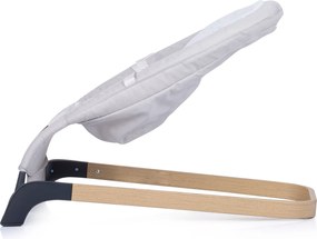 Λίκνο - Ρηλάξ Μωρού - "Noah" platinum+wood