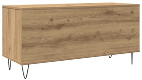 vidaXL Ντουλάπι Δισκογραφίας Παλιού Ξύλου 100x38x48 εκ Επεξεργασμένου Ξύλου