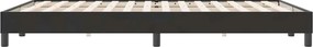 vidaXL Πλαίσιο κρεβατιού χωρίς στρώμα Μαύρο 140x220 cm Βελούδινο