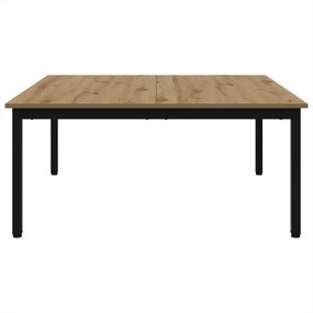 vidaXL Τραπεζάκι σαλονιού Artisan Δρυς 100 x 100 x 45 cm