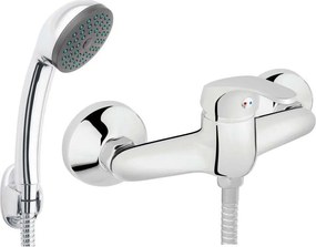 Μπαταρία Ντους Basic BBC77 Chrome Ferro Metal, Ceramic