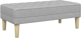 vidaXL Σετ Καναπέ 2 pcs Σκίουρος Γκρί 173 x 131 x 67 εκ Πολυεστέρας