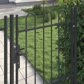 vidaXL Πύλη Φράχτη BOXTEL 103 x 200 cm Χάλυβας με επίστρωση πούδρας