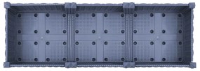 vidaXL Ζαρντινιέρα 120 x 40 x 23 εκ. από Πολυπροπυλένιο