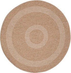 Στρογγυλό Χαλί Καλοκαιρινό (Φ160) Royal Carpet Avanos 8866 White