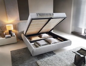 Επενδυμένο κρεβάτι Prius-180 x 200-Gkri Anoixto