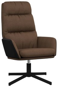 vidaXL Πολυθρόνα Relax Καφέ Υφασμάτινη