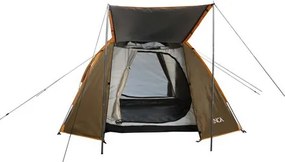 Σκηνή Camping Αυτόματη 3-4 Ατόμων INCA Natura Καφέ Pop-UP