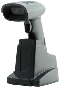 GTCODESTAR barcode scanner GT-1901C με βάση, 1D &amp; 2D, ενσύρματο &amp; ασύρματο, Bluetooth, 2000mAh, μαύρο
