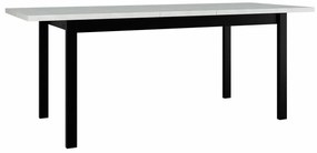 Τραπέζι Victorville 177, Μαύρο, Grandson δρυς, 78x90x160cm, 41 kg, Επιμήκυνση, Πλαστικοποιημένη μοριοσανίδα, Ξύλο, Μερικώς συναρμολογημένο