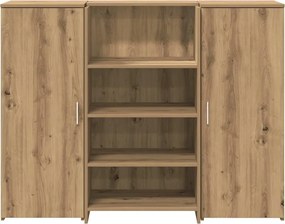vidaXL Γραφείο υποδοχής 135x50x103,5 εκ. Επεξεργασμένο Ξύλο